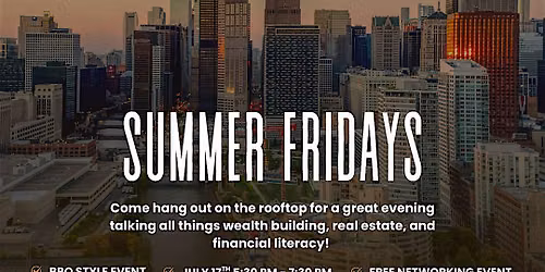 Elevate Your Circle: Rooftop Business Networking & Financial Event