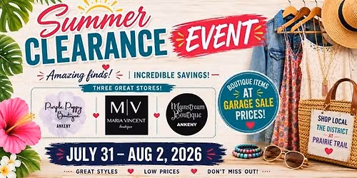Summer Clearance Event 2026