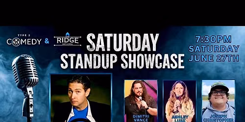 SATURDAY STANDUP SHOWCASE