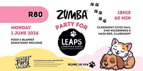Zumba Party for LEAPS