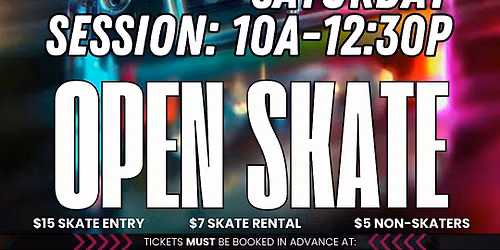 Saturday Open Session - All Ages