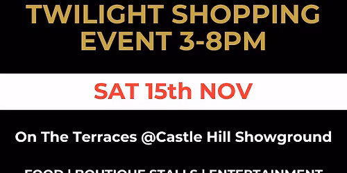 UPmarket Twilight shopping event.