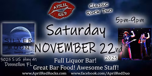 April RED Rockin' the Silver Moon Tavern in Dunnellon!