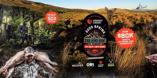 The Stoney Creek Spring Sika Hind Hunt 2025