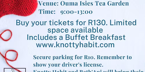 Knit (and crochet) in Public day - Centurion