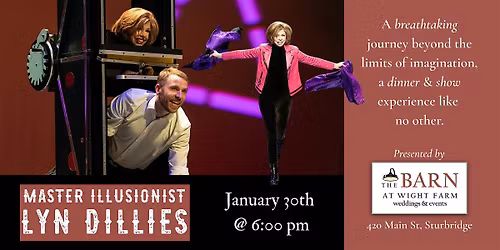 Dinner + Illusionist Show | The Magic of Lyn