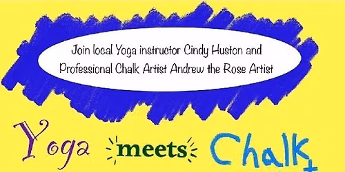 Yoga and Chalk Art Chicago