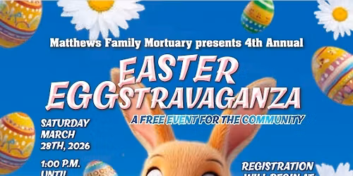 4th Annual Easter Eggstravaganza