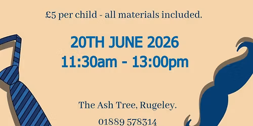 Father\u2019s Day Card Making