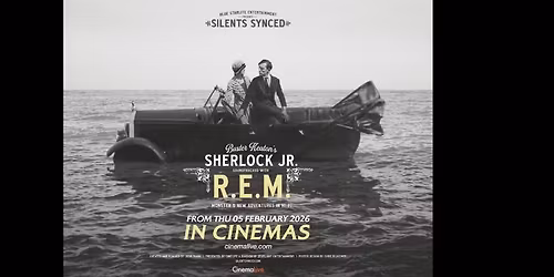 ON SCREEN: R.E.M X BUSTER KEATON'S SHERLOCK JR. + SHORT FILM (CERT 12A)