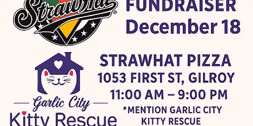 Garlic City Kitty Rescue Fundraiser