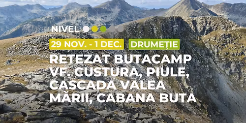 Retezat Butacamp, 3 zile \u00een inima Retezatului