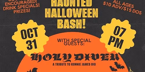 Halloween with Blizzard at Ray's Golden Lion