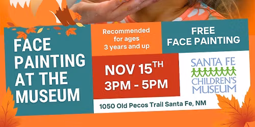 Face Painting at Santa Fe Children's Museum