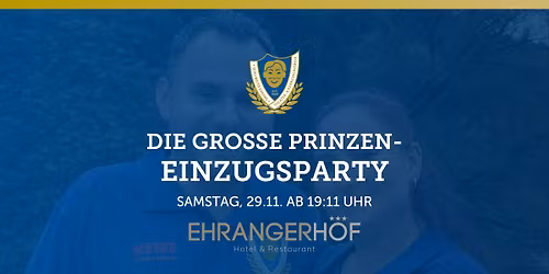 Einzugsparty des Ehranger Prinzenpaares 2025\/2026