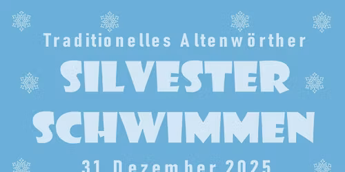 Traditionelles Altenw\u00f6rther Silvesterschwimmen
