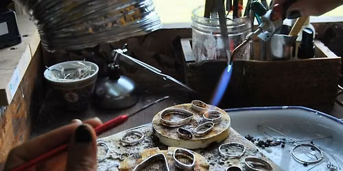 Bezel Earrings One-Day Metalsmithing Workshop