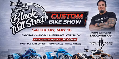 Black Wall Street Rally Custom Bike Show