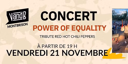 CONCERT POWER OF EQUALITY
