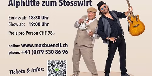 Max B\u00fcnzli beim Stosswirt