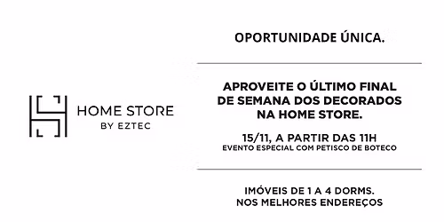 Aproveite o ultimo final de semana dos decorados na Home Store!
