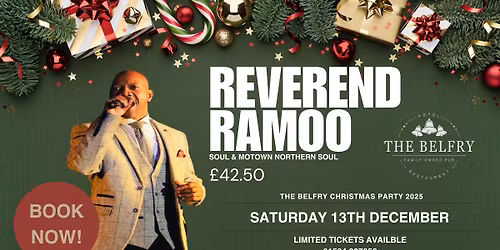 \ud83c\udfb5 REVEREND RAMOO \u2013 SOUL & MOTOWN NORTHERN SOUL NIGHT \ud83c\udfa4