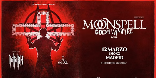 Moonspell + Iotunn + TodoMal | Barcelona
