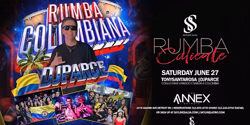 Skyline Salsa presents Rumba Colombiana on June 27 at The Annex!
