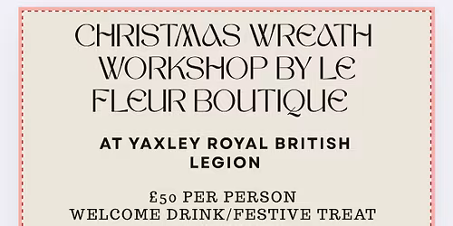 Christmas Wreath Making