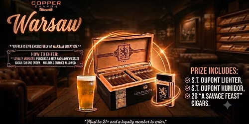 Drew Estate Event WARSAW ($4000 Humidor Giveaway)