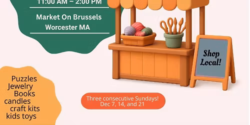 Holiday Market On Brussels