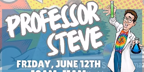 PCPL Summer Reading: Professor Steve!