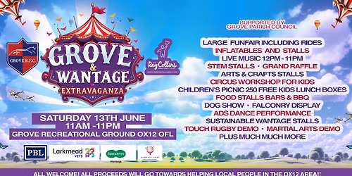 Grove and Wantage Extravaganza 2026