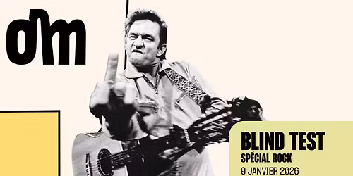 [SOLD-OUT] BLIND TEST DE L'OM: SPECIAL ROCK