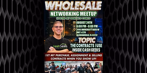 Cash Geeks Wholesale Meetup: Get all the Contracts I Actually Use!