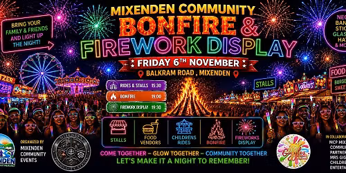 Mixenden Community Bonfire & Firework Display