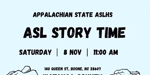ASL Story Time with the ASU ASL Club