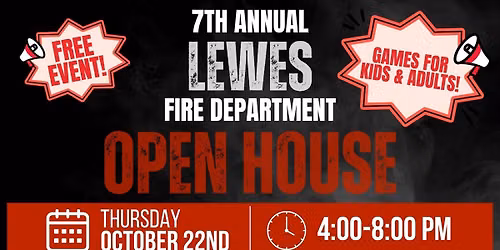 Lewes Fire Department Open House! \ud83d\udd25