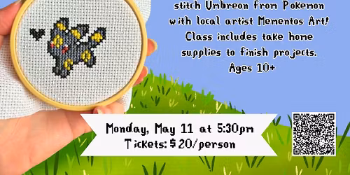 Make & Take Beginner Cross-Stitch Class