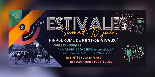 LES ESTIVALES 2026 \u2022 13 juin