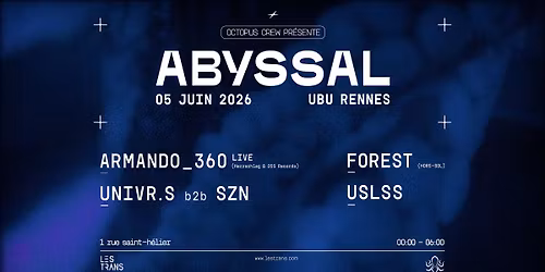ABYSSAL w\/ FOREST, ARMANDO_360, USLSS, UNIVR.S b2b SZN