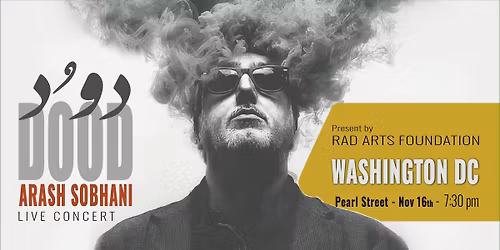 Arash Sobhani Live in Washington DC