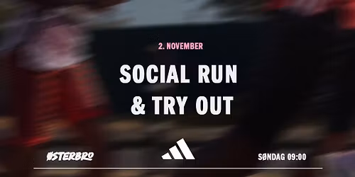 AR x KSO - SOCIAL RUN & TRYOUT \ud83d\udccd\u00d8STERBRO