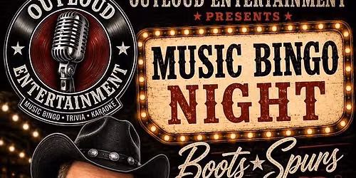 Boots and Spurs Music Bingo Fundraiser at the VFW