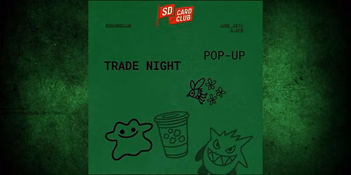 Cards and Coffee Trade Night