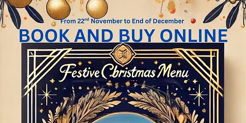 Christmas Festive Menu 