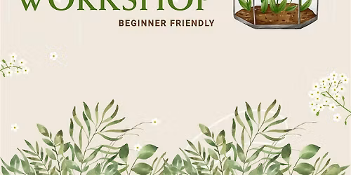Terrarium Picnic Experience | Build, Sip & Relax in the Park