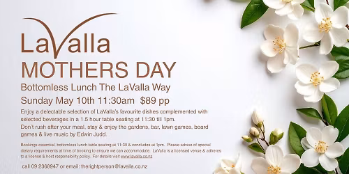 Mothers Day - Lunch