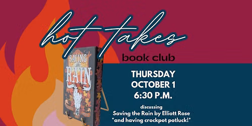 Hot Takes Book Club at HEA Book Boutique