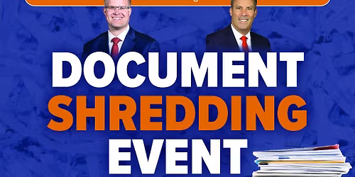 Rep. Thomas Kutz & Sen. Greg Rothman - Free Document Shredding Event